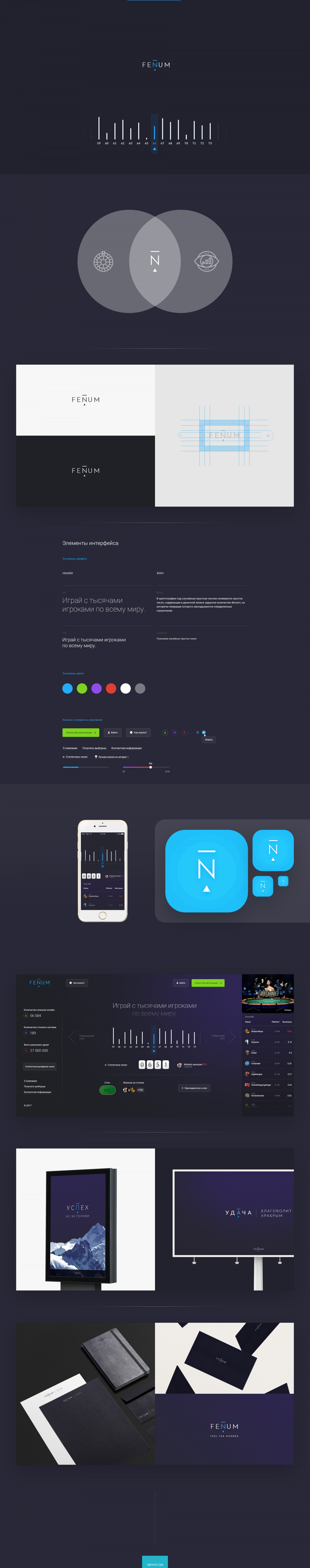 Фирменный стиль для FENUM