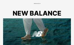 Редизайн сайта для известного бренда спортивной одежды и обуви - New Balance