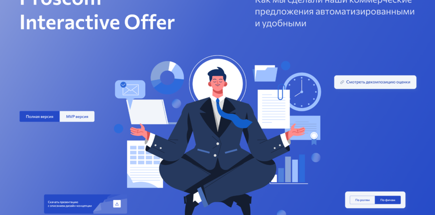 Proscom Interactive Offer: как мы автоматизировали наши КП