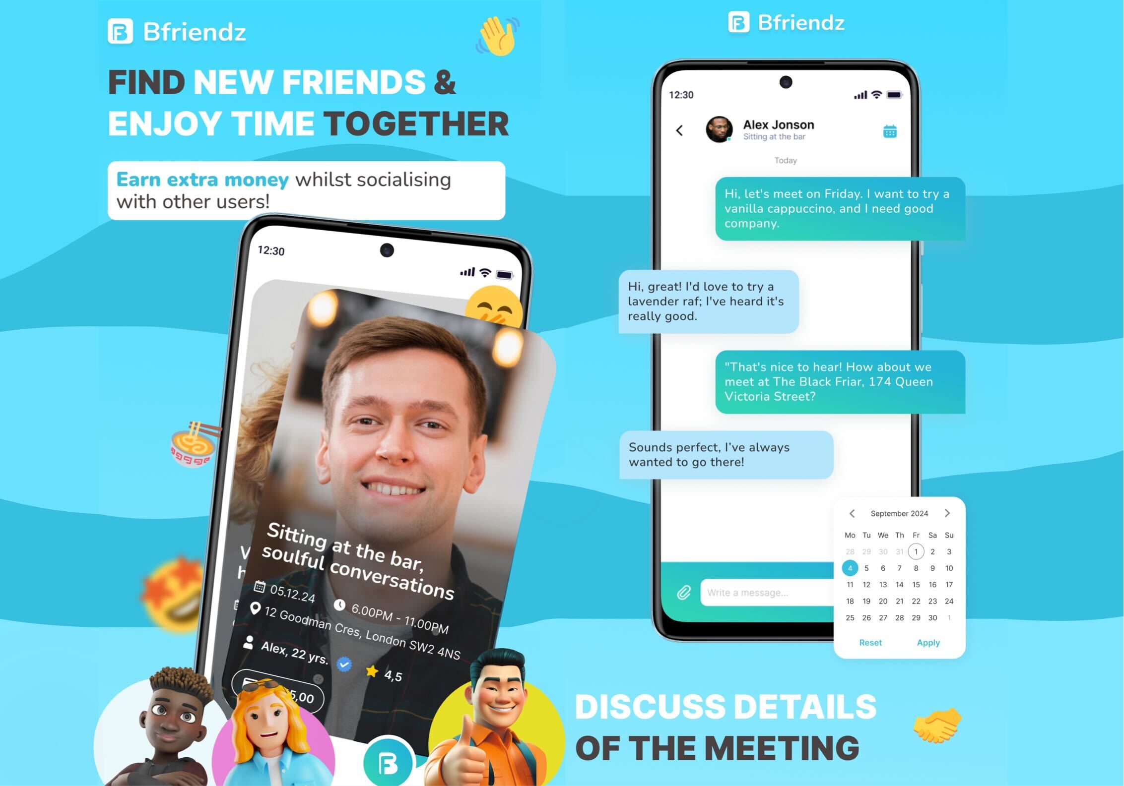 Bfriendz: Приложение для управления досугом