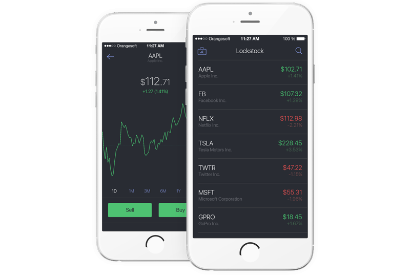 Stock Trading App - Lockstock