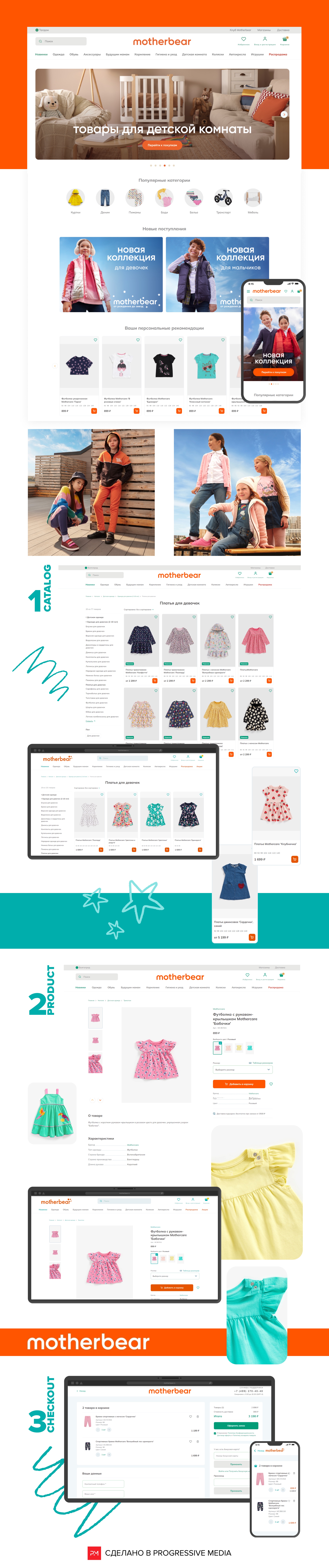 Motherbear MVP интернет-магазина: как запустить e-commerce проект за 1 месяц