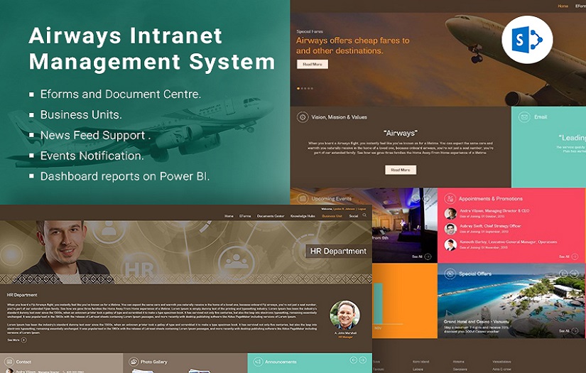 Airways Intranet Management System 