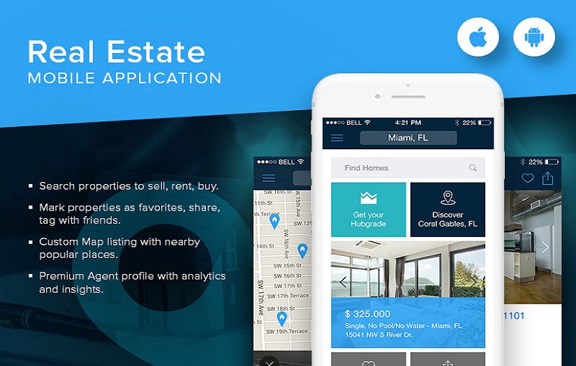 Real-estate Mobile application