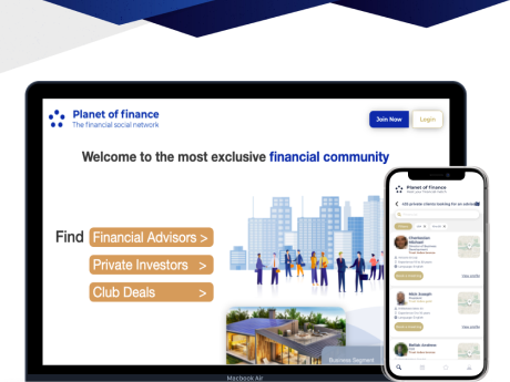 Planet of Finance - Финансовое веб-приложение