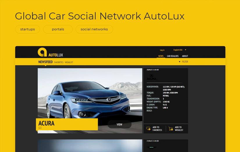 Autolux Social Network