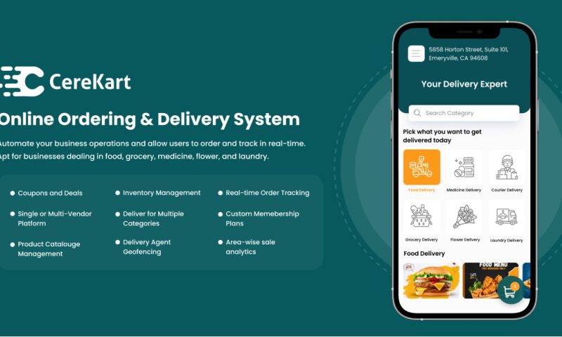 CereKart - Online Ordering & Delivery System 