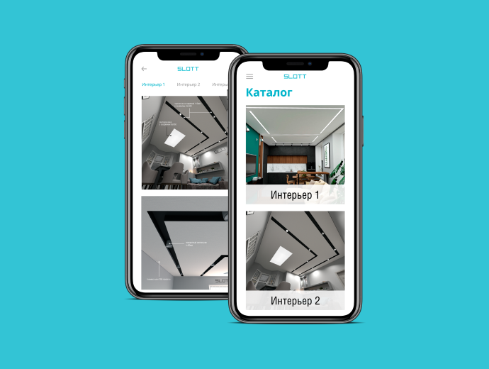 Разработка мобильного приложения для компании Slott
