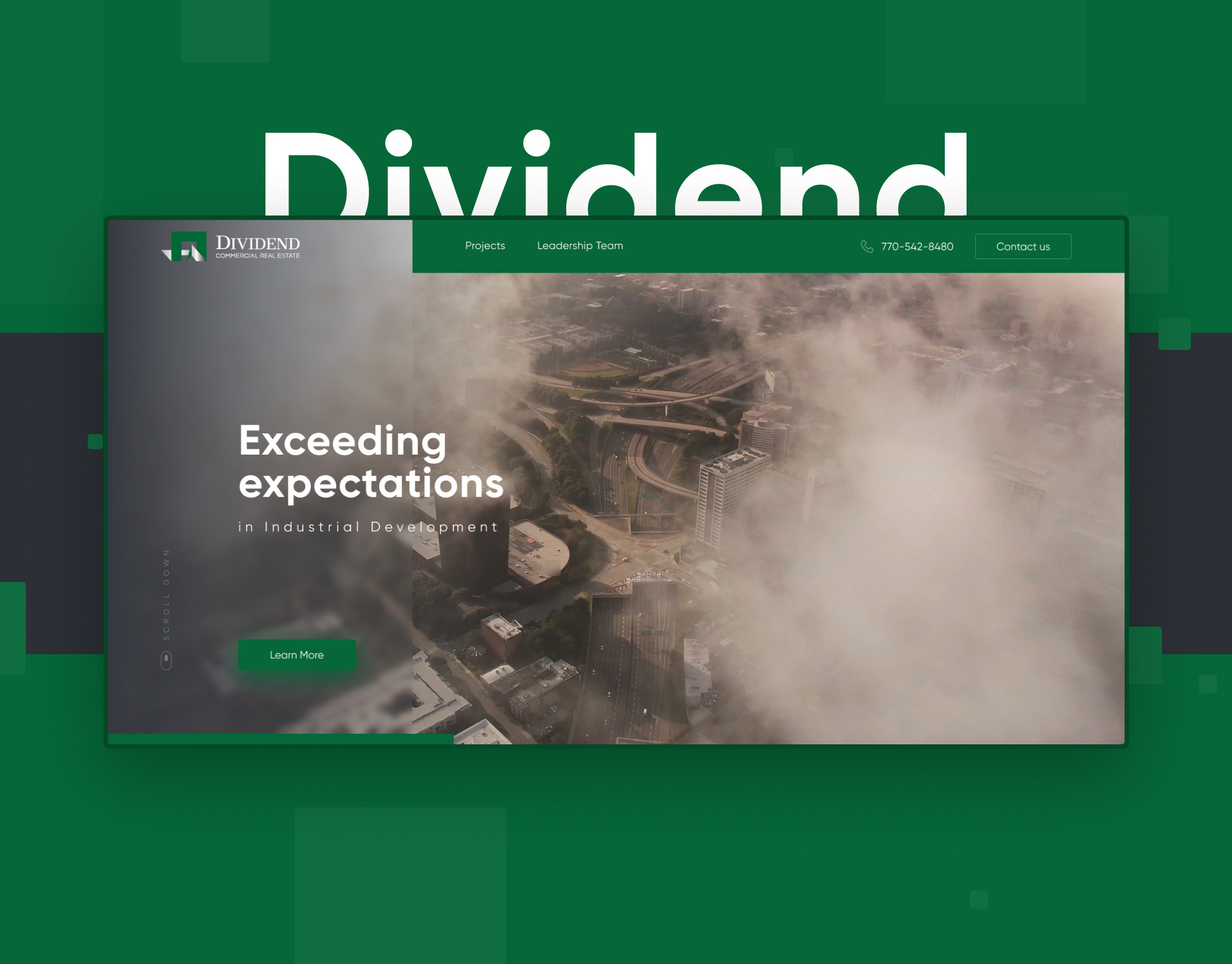 Dividend | Landing page