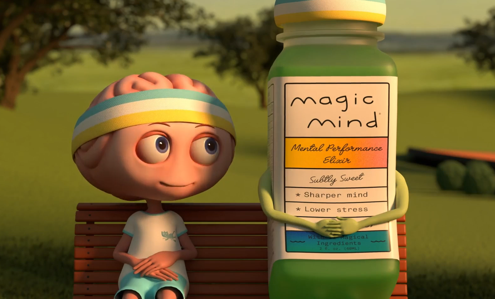 Magic Mind 3D animation