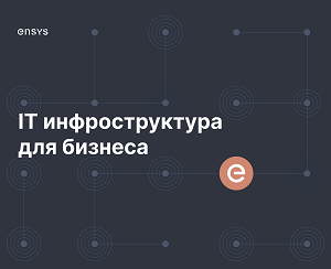 Корпоративный сайт компании Ensys