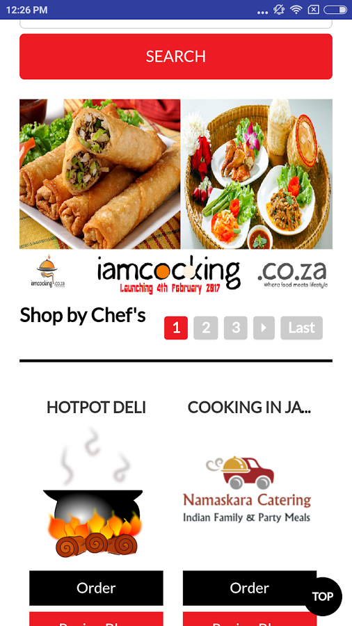 Online Food Ordering Website