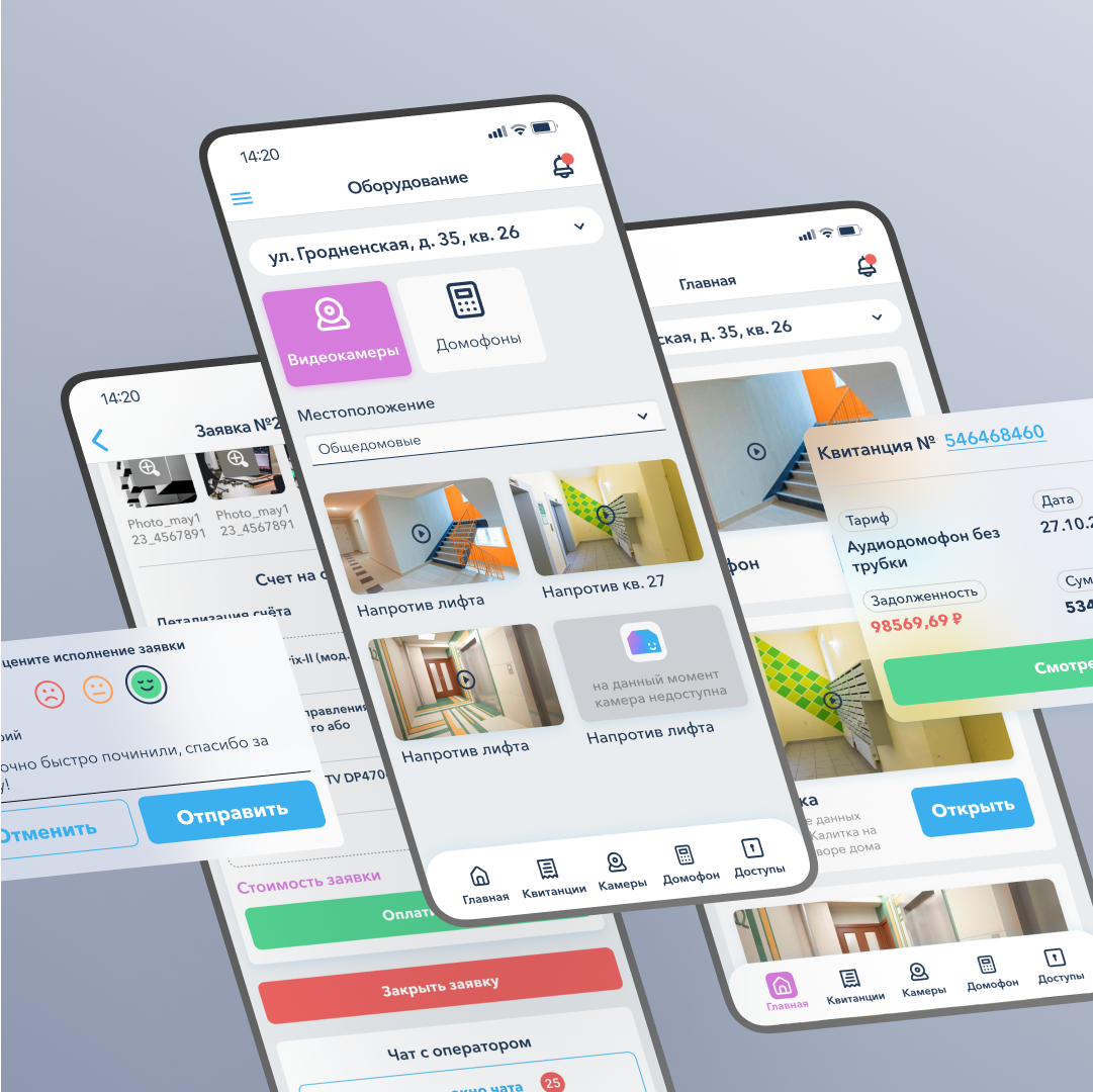 AVT-домофония Кроссплатформенное мобильное приложение для ЖКХ