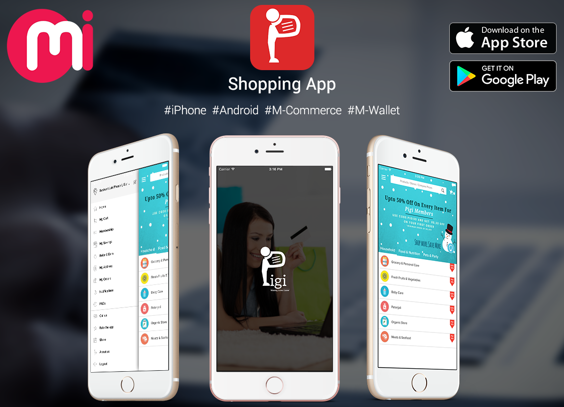 Pigi - Grocery Shopping App