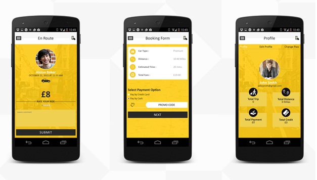 Taxi Mobile App