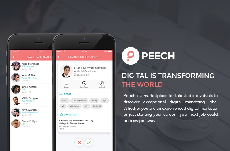Peech - iOS Mobile App