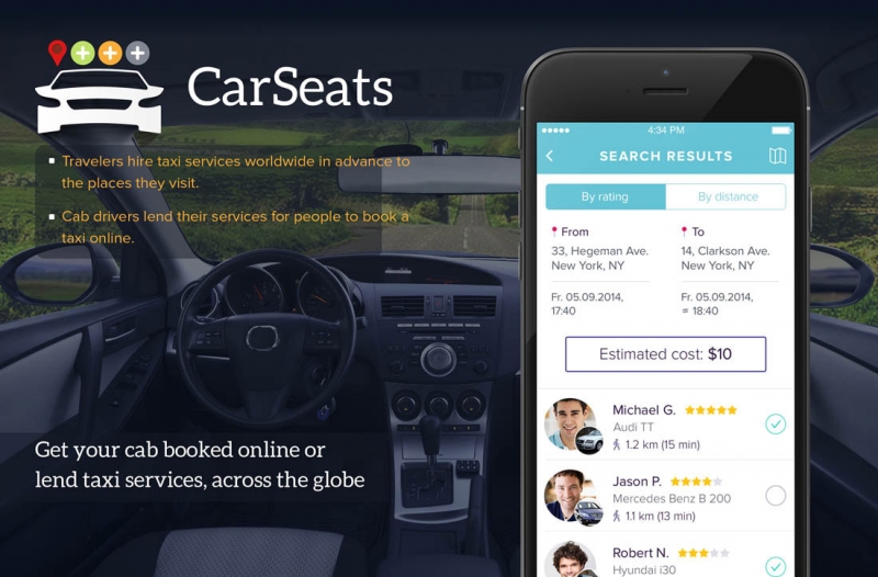Seats Planet – Taxi App 