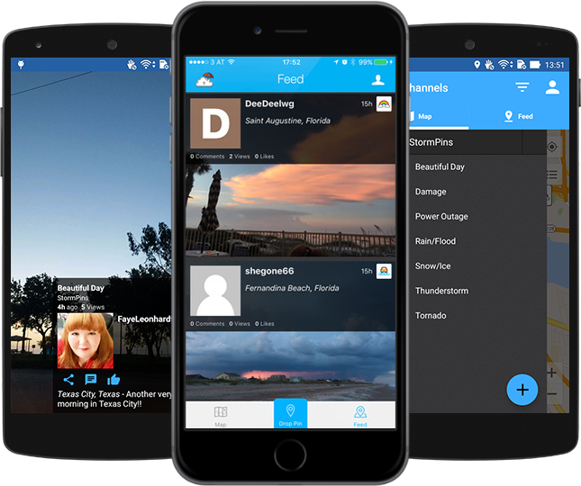 StormPins - Weather Alert App (iOS)