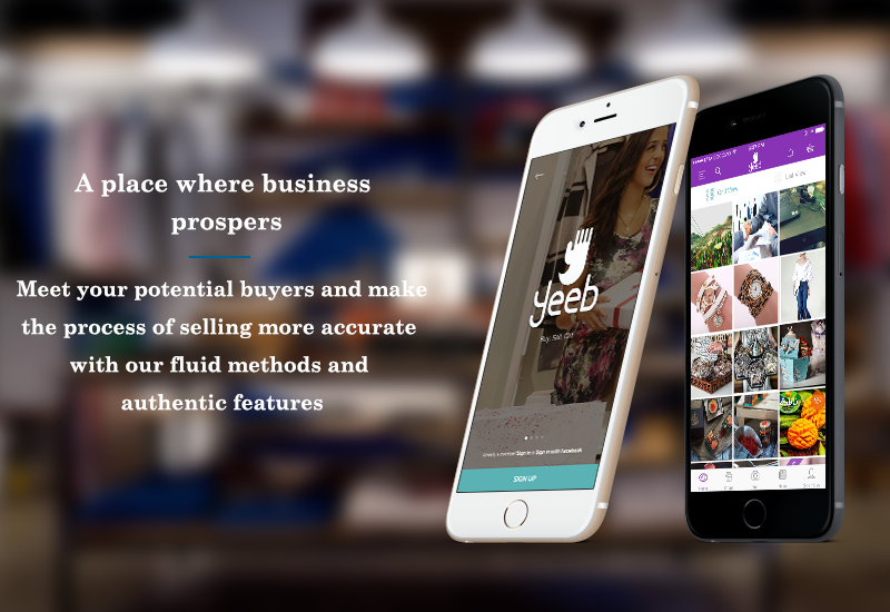 Shopping Marketplace iOS App : Yeeb