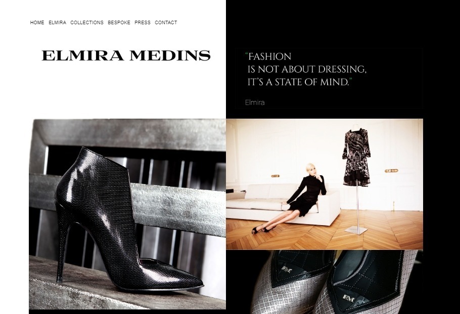 ELMIRA MEDINS FASHION DESIGNER