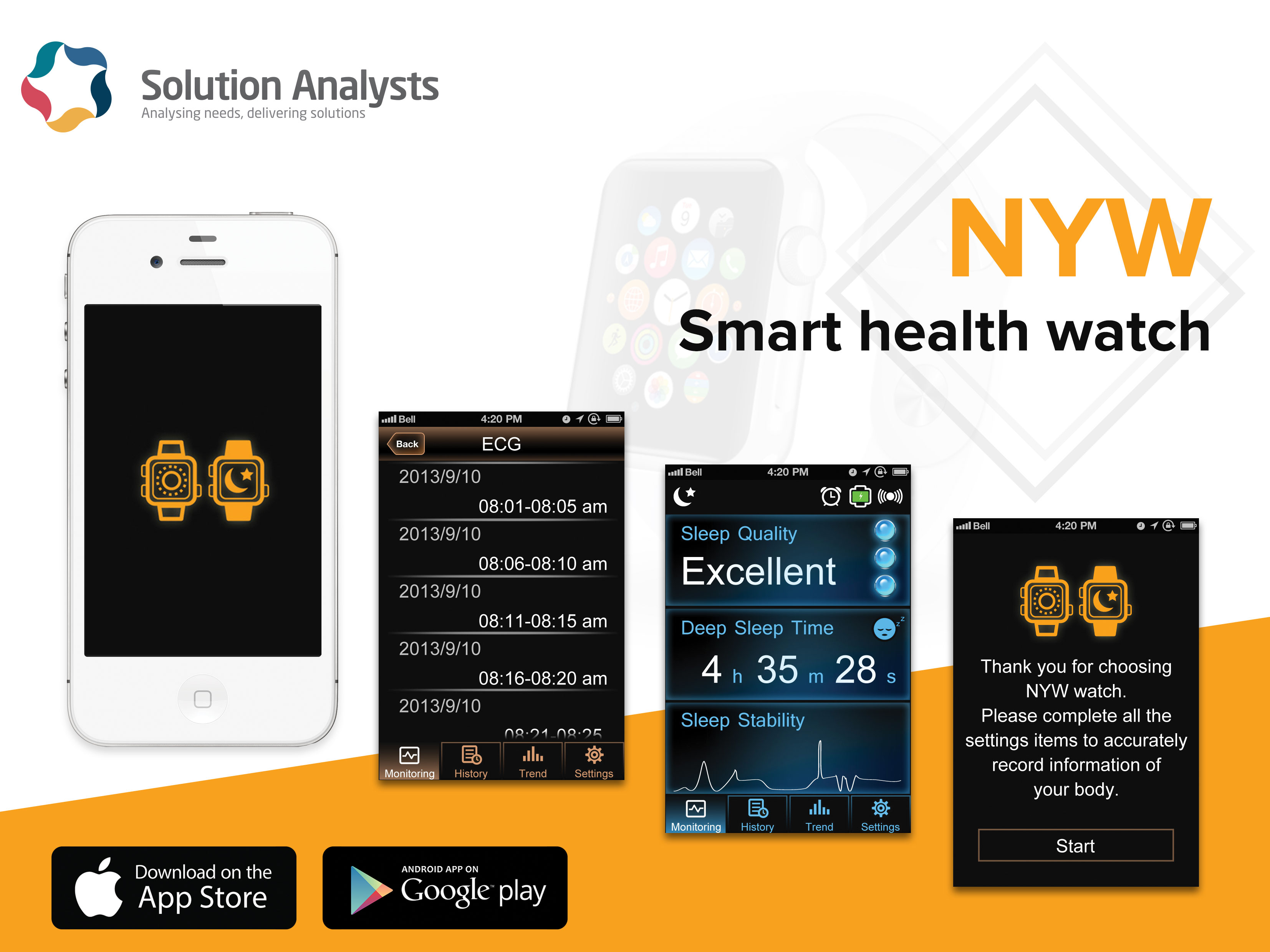 NYW – Smart Health Watch