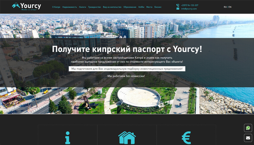 Недвижимость на Кипре с «Yourcy»