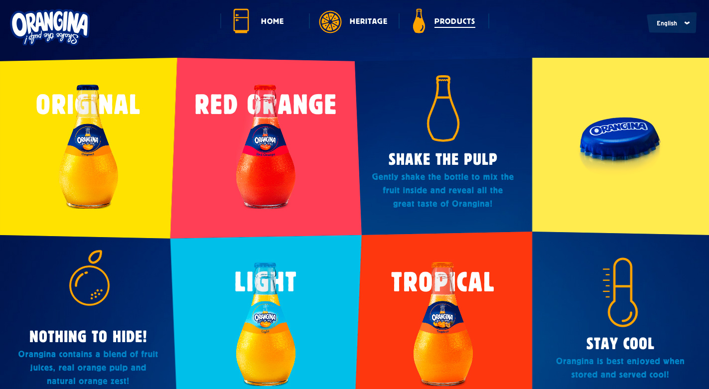 Orangina European Site