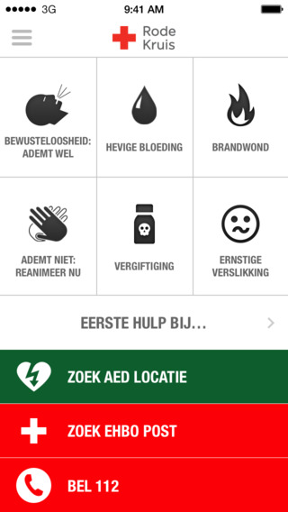 De EHBO app